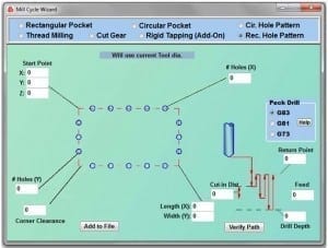 Do all sorts of drilling cycles from high speed pecking to deep hole drilling operations.