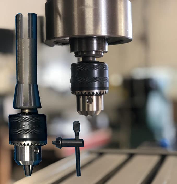 Mill on sale drill chuck