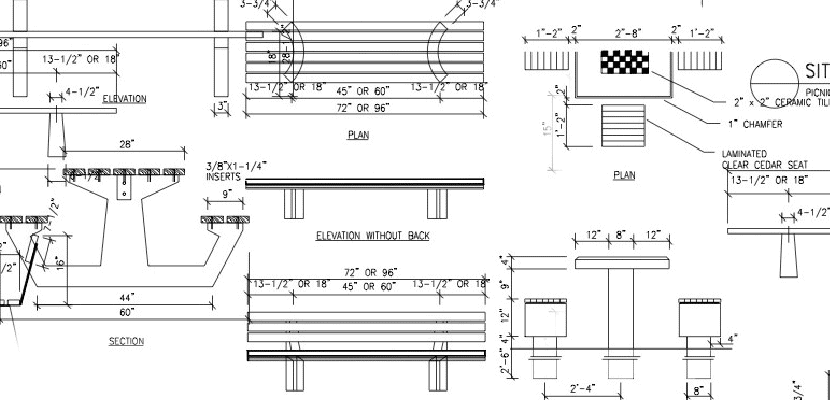 cad furniture, cad furniture blocks