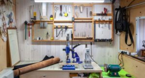 workshop shelves