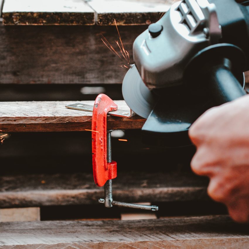 clamping when cutting aluminum