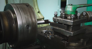 old manual lathe machine