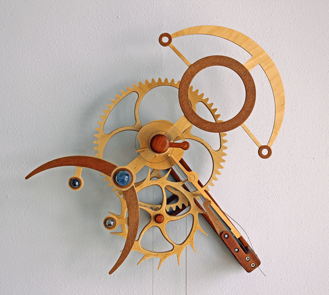 kinetic sculpture woodworking project
