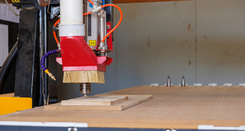 a picture of a woodworking 4x8 cnc router table