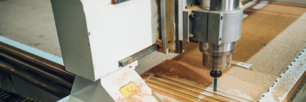 cnc router machine working on wood